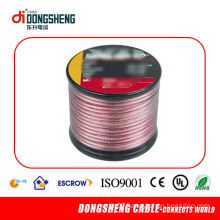 Red Speaker Wire with Oxygen-Free Copper or CCA Conductor